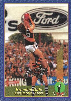 1994 Select Cazaly Classics #35 Brendon Gale Front